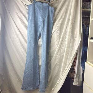 Edikted Cut Zip Up Jeans